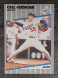 1989 Fleer #62 Orel Hershiser