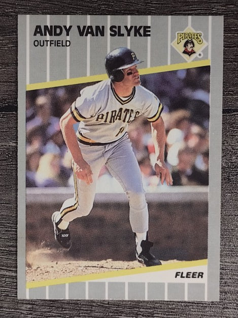 1989 Fleer #222 Andy Van Slyke