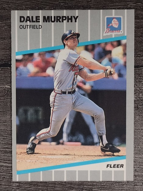 1989 Fleer #596 Dale Murphy