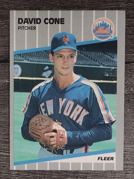 1989 Fleer #31 David Cone