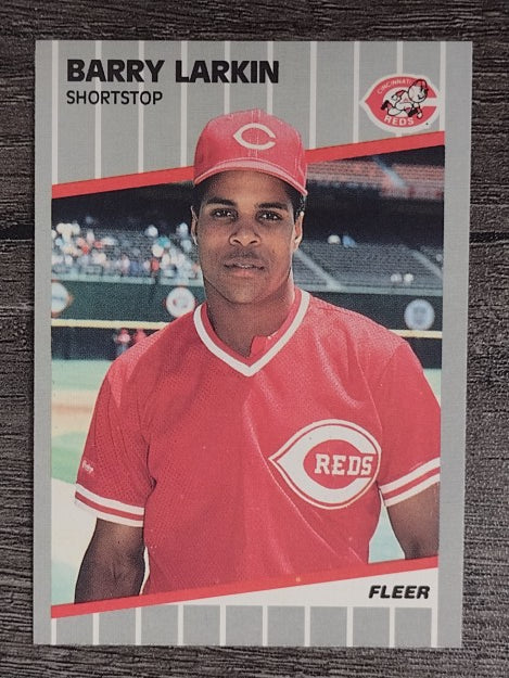 1989 Fleer #164 Barry Larkin