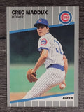 1989 Fleer #431 Greg Maddux