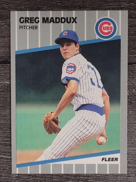 1989 Fleer #431 Greg Maddux