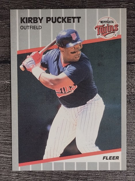 1989 Fleer #124 Kirby Puckett