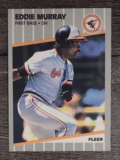1989 Fleer #611 Eddie Murray