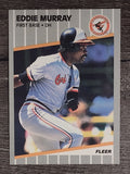 1989 Fleer #611 Eddie Murray