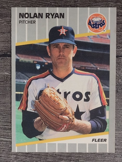 1989 Fleer #368 Nolan Ryan