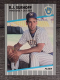 1989 Fleer #197 B.J. Surhoff