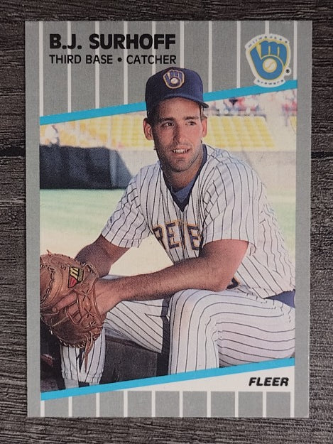 1989 Fleer #197 B.J. Surhoff