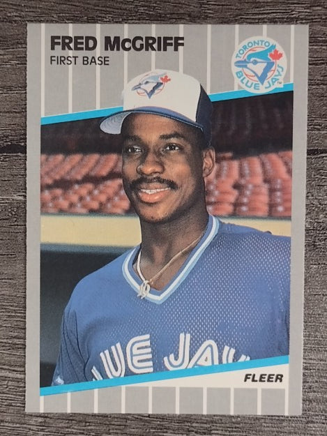 1989 Fleer #240 Fred McGriff