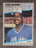 1989 Fleer #240 Fred McGriff