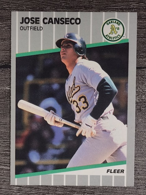 1989 Fleer #5 Jose Canseco