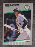 1989 Fleer #5 Jose Canseco