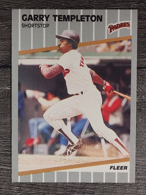 1989 Fleer #319 Garry Templeton