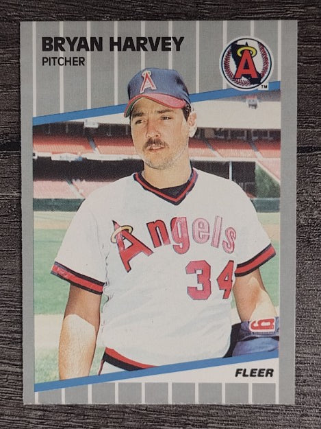 1989 Fleer #479 Bryan Harvey RC