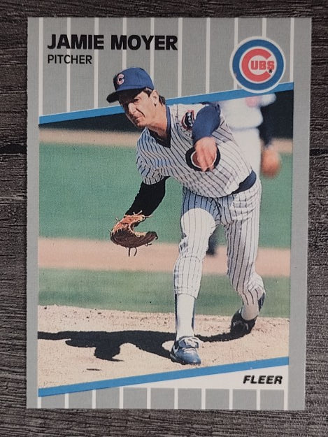 1989 Fleer #432 Jamie Moyer