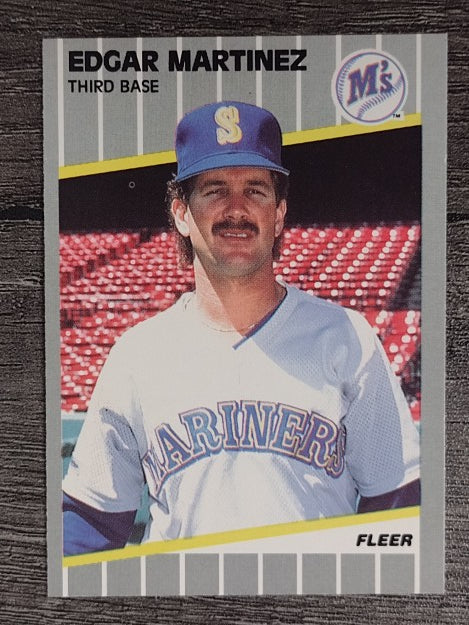 1989 Fleer #552 Edgar Martinez