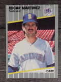 1989 Fleer #552 Edgar Martinez