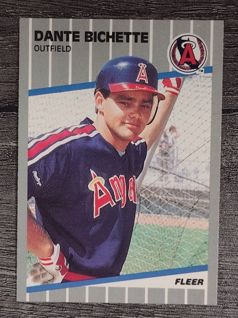 1989 Fleer #468 Dante Bichette RC