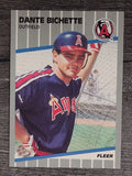 1989 Fleer #468 Dante Bichette RC