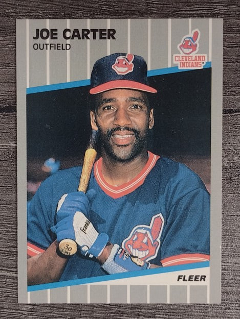 1989 Fleer #400 Joe Carter