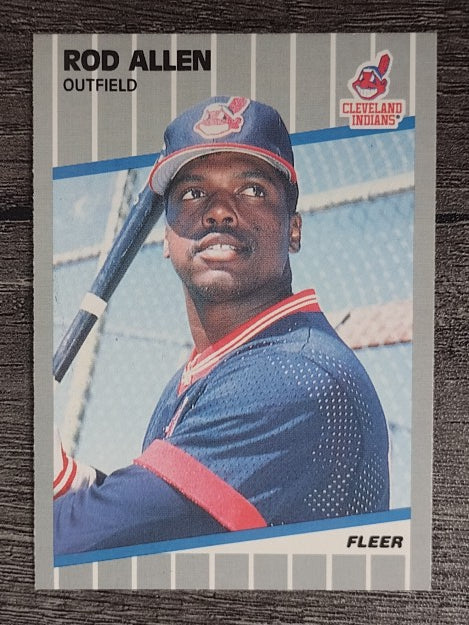 1989 Fleer #397 Rod Allen RC