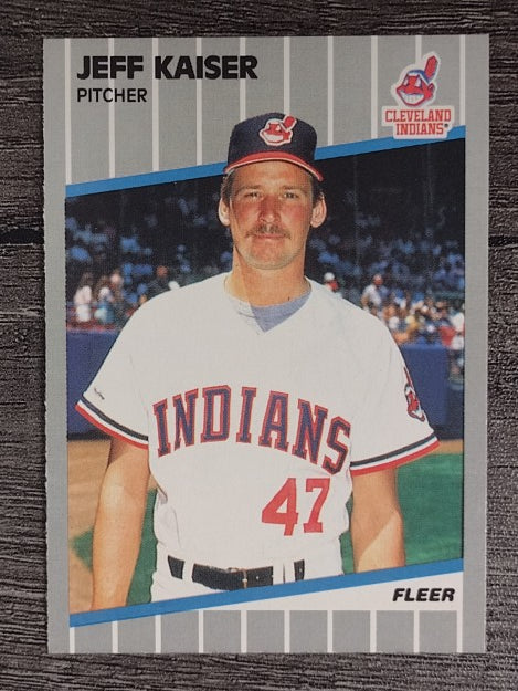1989 Fleer #410 Jeff Kaiser