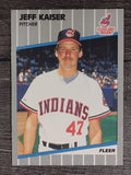1989 Fleer #410 Jeff Kaiser