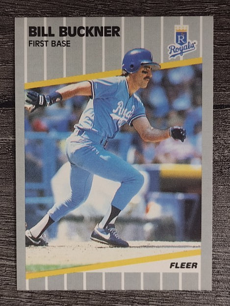 1989 Fleer #278 Bill Buckner