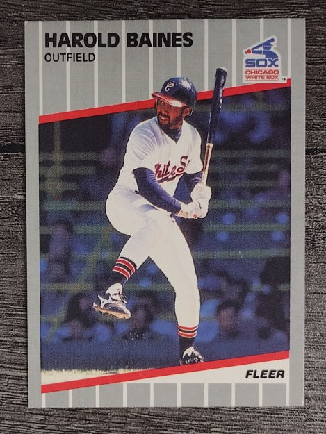 1989 Fleer #491 Harold Baines