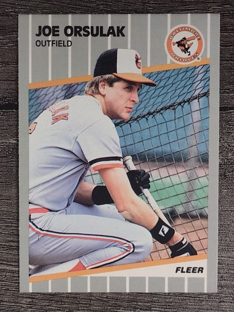 1989 Fleer #614 Joe Orsulak
