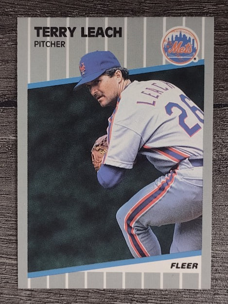 1989 Fleer #40 Terry Leach