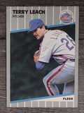 1989 Fleer #40 Terry Leach