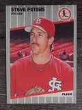 1989 Fleer #462 Steve Peters