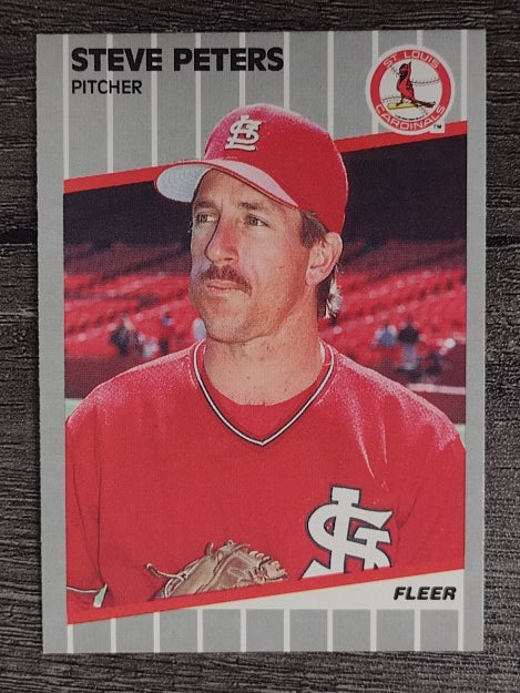 1989 Fleer #462 Steve Peters