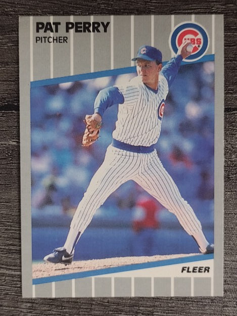 1989 Fleer #435 Pat Perry