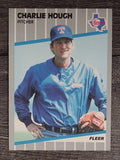1989 Fleer #522 Charlie Hough
