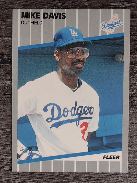 1989 Fleer #55 Mike Davis
