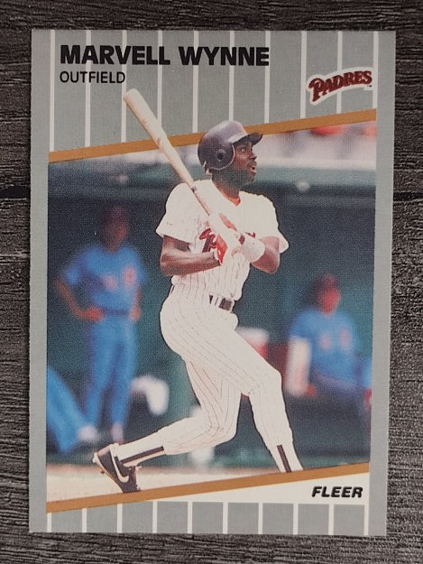 1989 Fleer #322 Marvell Wynne