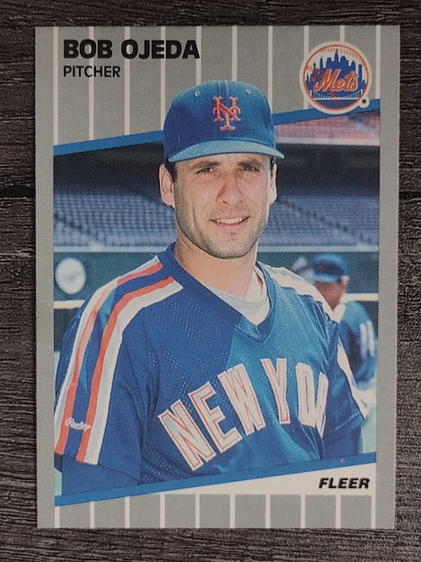 1989 Fleer #47 Bob Ojeda