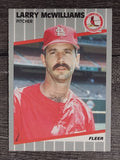 1989 Fleer #458 Larry McWilliams