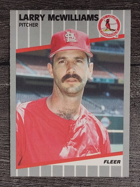 1989 Fleer #458 Larry McWilliams
