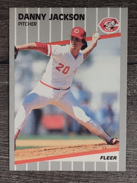 1989 Fleer #163 Danny Jackson