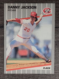 1989 Fleer #163 Danny Jackson