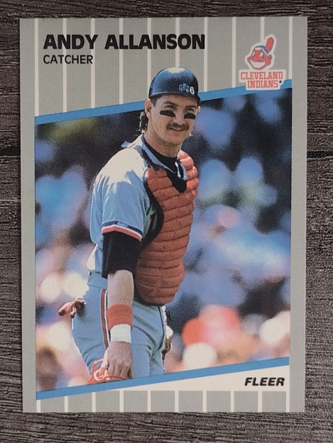 1989 Fleer #396 Andy Allanson