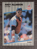 1989 Fleer #396 Andy Allanson