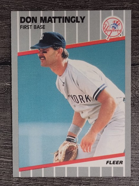 1989 Fleer #258 Don Mattingly