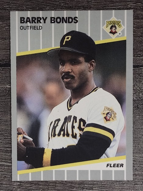 1989 Fleer #202 Barry Bonds