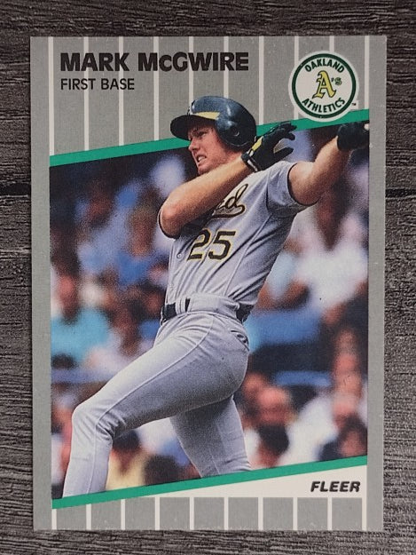 1989 Fleer #17 Mark McGwire