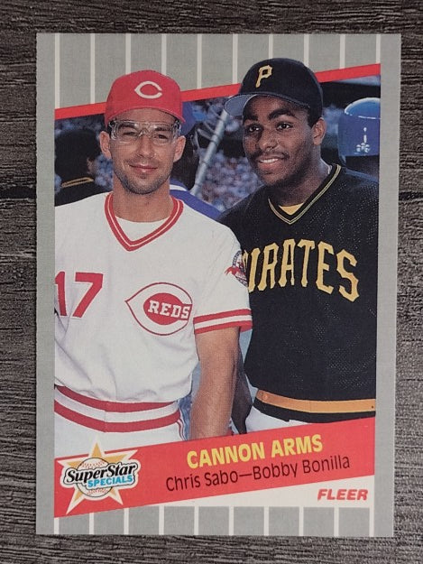 1989 Fleer #637 Chris Sabo/Bobby Bonilla